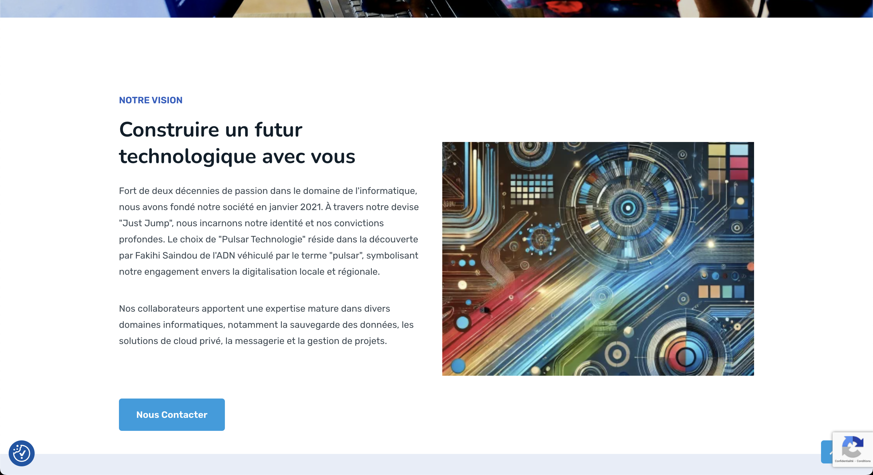 Vision de Pulsar Technologie - Construire un futur technologique à Mayotte